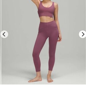 Lululemon InStill High-Rise Tight 25" Vintage Plum Smoothcover W5DJTS